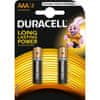 Duracell Basic mikrotužkové batérie AAA 2ks 10148634PS