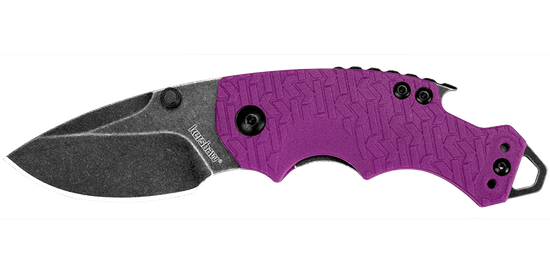 Kershaw 8700PURBW SHUFFLE PURPLE vreckový multifunkčný nôž 6 cm, Blackwash, fialová, GFN