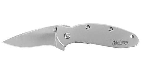 Kershaw 1620FL SCALLION - STAINLESS vreckový nôž s asistenciou 6 cm, celooceľový