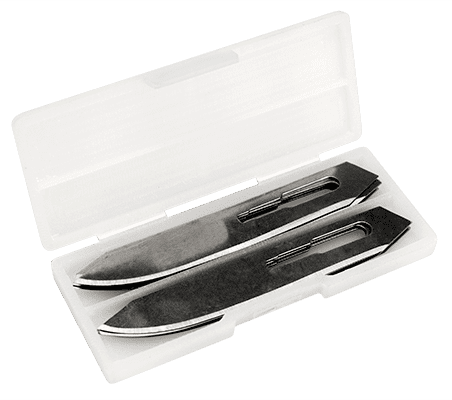 Kershaw 1890RBX náhradné čepele pre nôž Lonerock RBK, nerezová oceľ, 7 cm, 14 ks