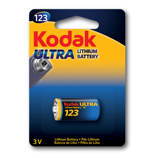 KODAK Lithium lítiová batéria 123LA 3V 1500mAh 1ks 887930956221