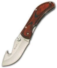 Muela SW-8R vreckový lovecký nôž 7,5 cm, drevo Pakka, nylonové puzdro