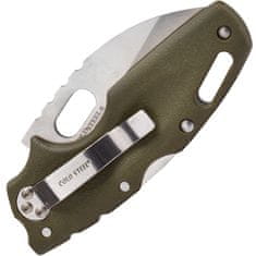 Cold Steel 20LTG Tuff Lite Plain (OD Green) vreckový nôž 6,4 cm, zelená, Griv-Ex