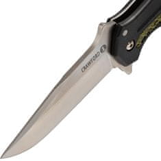 Cold Steel 20MWC Crawford Model 1 vreckový nôž 8,9 cm, čierno-zelená, Zy-Ex