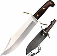 Cold Steel 81B Wild West Bowie nôž/šabľa 27,3 cm, drevo, kožené puzdro