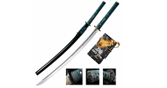 Cold Steel 88DK Dragonfly Katana meč 74,3 cm, drevo, koža, hodváb, drevené puzdro