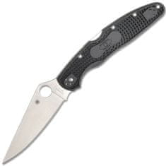 Spyderco C07PBK4 Police 4 Lightweight vreckový nôž 11,2 cm, čierna, FRN