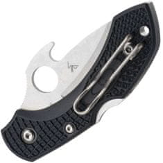 Spyderco C28PGYW2 Dragonfly 2 Emerson vreckový nôž 5,8 cm, čierna, FRN