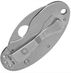 Spyderco C29S Cricket Stainless malý vreckový nôž 4,7 cm, celooceľový, zúbkovaný