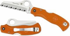 Spyderco C45SOR Rescue 79mm Lightweight Orange záchranársky vreckový nôž 7,9 cm, oranžová, FRN