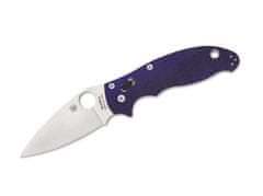 Spyderco C101GPDBL2 Manix 2 Plain Dark Blue vreckový nôž 8,6 cm, tmavomodrá, G10