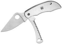 Spyderco C176P&S ClipiTool Serrated všestranný vreckový nôž 5,1 cm, nerezová oceľ, dve čepele