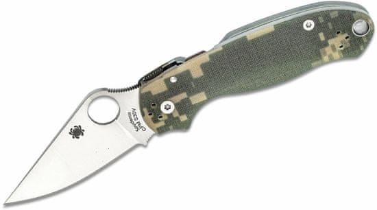 Spyderco C223GPCMO Para 3 Camo taktický vreckový nôž 7,5 cm, maskovací vzor, G10