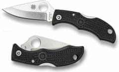 Spyderco LBKP3 Ladybug 3 malý vreckový nôž 5 cm, čierna, FRN, bez spony