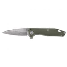GERBER 30-001716 Fastball Green vreckový nôž 7,6 cm, Stonewash, zelená, hliník