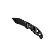 GERBER 31-003635 Paraframe II Serrated Black vreckový nôž 8,6 cm, celočierna, celooceľový