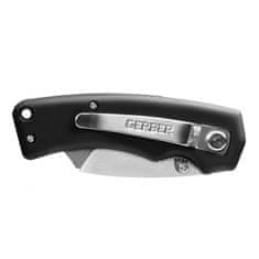 GERBER 31-000668 Edge Utility úžitkový vreckový nôž 3 cm, oceľ, čierna, guma, vymeniteľné čepele