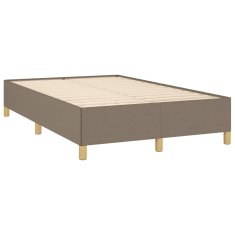 Petromila vidaXL Boxspring posteľ s matracom sivohnedá 120x190 cm látka