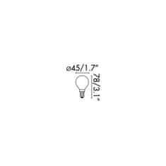 FARO Barcelona FARO LED žiarovka G45 E14 2W filament AMBER 2200K