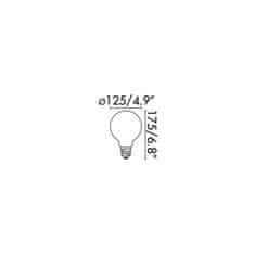 FARO Barcelona FARO LED žiarovka GLOBE filament E27 4W 2700K