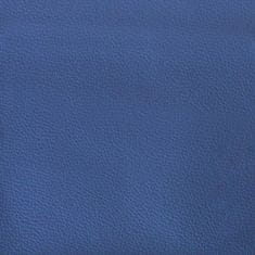 Petromila vidaXL Masážna herná stolička modro-čierna umelá koža