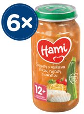 Hami Penne s mořskou štikou, rajčaty a cuketou 12+, 6 x 250 g