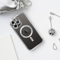 MobilMajak Obal / kryt na Samsung Galaxy S24 strieborný - Electro Mag