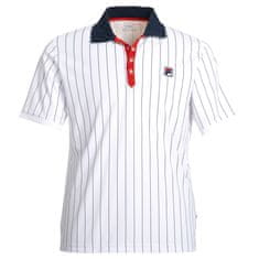 FILA Tričko výcvik biela L Stripes