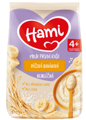 Hami Moja prvá kaša nemliečna ryžová banánová 4+, 9 x 170 g