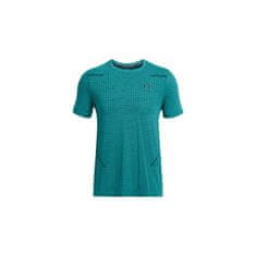 Under Armour Tričko výcvik tyrkysová M Seamless Grid