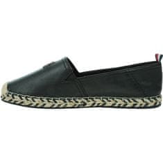 Tommy Hilfiger Espadrilky čierna 39 EU FW0FW07720