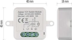 EMOS GoSmart modul spínací IP-2101SZ, ZigBee, 1-kanálový