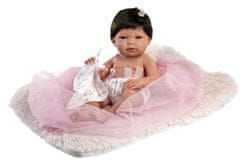 Llorens 73804 New Born dievčatko - realistická bábika bábätko s celovinylovým telom - 40 cm