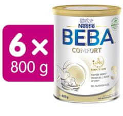 BEBA COMFORT 3, 5 HMO batoľacie mlieko, 6 x 800 g