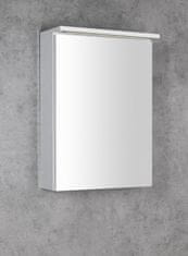 AQUALINE Aqualine, KAWA STRIP Galérka s LED osvetlením 50x70x22cm, biela, WGL50S