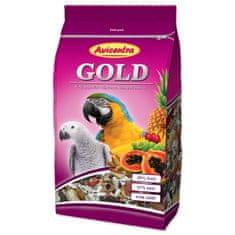 Avicentra Krmivo Gold veľký papagáj 850g