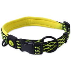 ACTIVE DOG Obojok Mystic L limetka 2,5x53-64cm