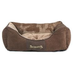 Scruffs Pelech Chester Box Bed čokoládový S 50x40cm