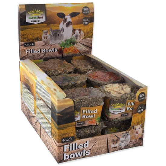 NATURE LAND Pochúťka Brunch Chutné košíčky Displej 75g 12ks