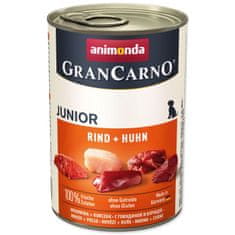 Animonda Konzerva Gran Carno Junior hovädzie a kura 400g