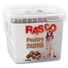 RASCO Pochúťka hydinové tyčinky s pečeňou 2,5cm 500g