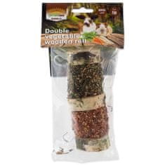 NATURE LAND Pochúťka Nibble valec dva druhy zeleniny 160g