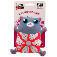 Hračka Let´s Play mačka s catnip 4, 14cm