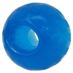 Dog Fantasy Hračka loptička guma modrý 8,2cm