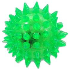 Dog Fantasy Hračka loptička LED zelená 5cm
