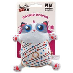 Hračka Let´s Play mačka s catnip 6, 14cm