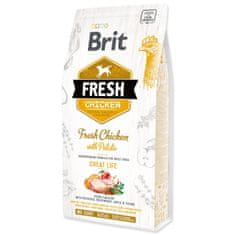 Brit Krmivo Fresh Chicken with Potato Adult Great Life 2,5kg