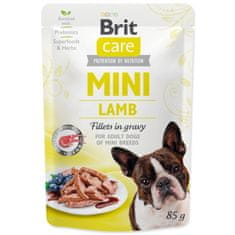 Brit Kapsička Care Mini jahňa, filety v omáčke 85g