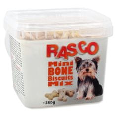 RASCO Pochúťka sušienky kocky mix 2cm 350g