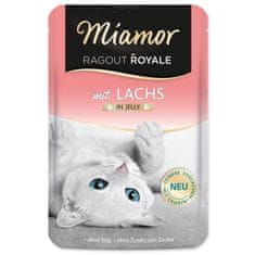 Miamor Kapsička Ragout Royale Adult losos v želé 100g